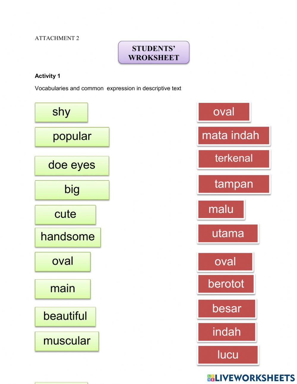 descriptive-text-interactive-activity-for-grade-8-live-worksheets