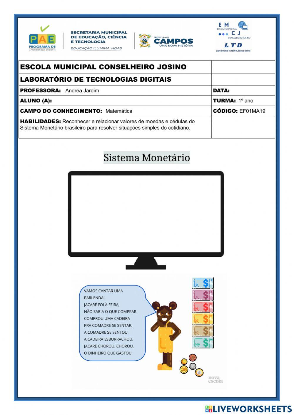 Sistema monetatario - real