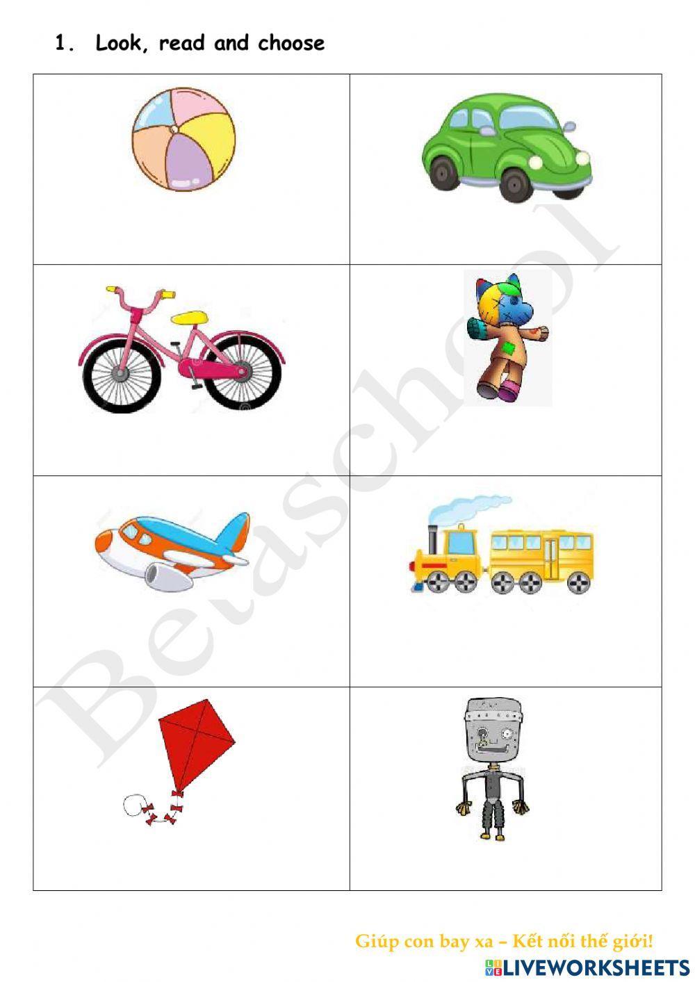 BE1A - Have you got a toy? - TOPIC 8