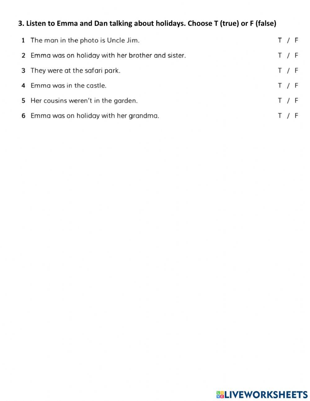 U9-10 AS2 Past simple