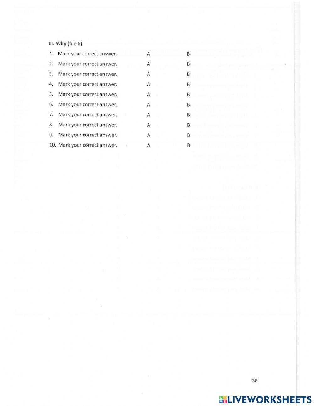 Unit 4: Information Questions
