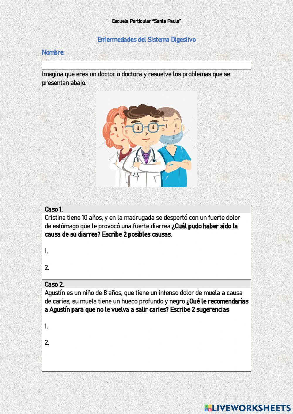 Enfermedades Sistema Digestivo