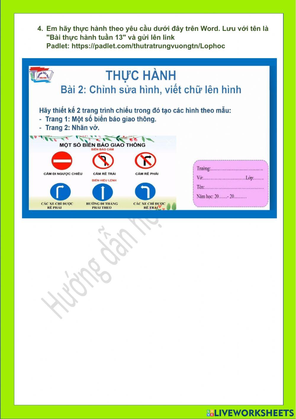 Tin học lóp 4-Tuần 13-CĐ3-Bài 2: Chỉnh sửa hình, viết chữ lên hình