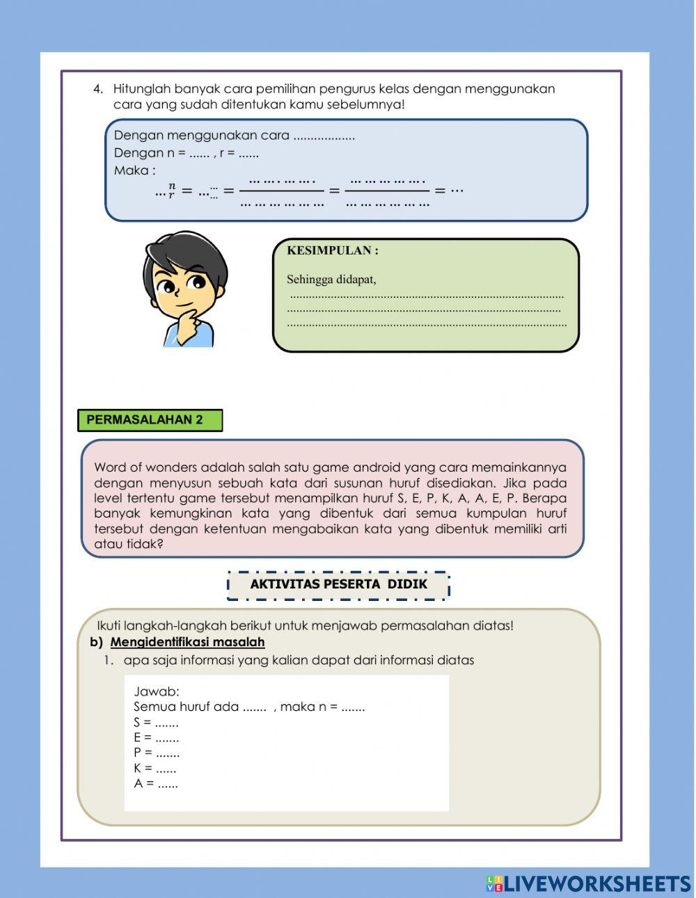 Lembar Kerja Peserta Didik (LKPD)