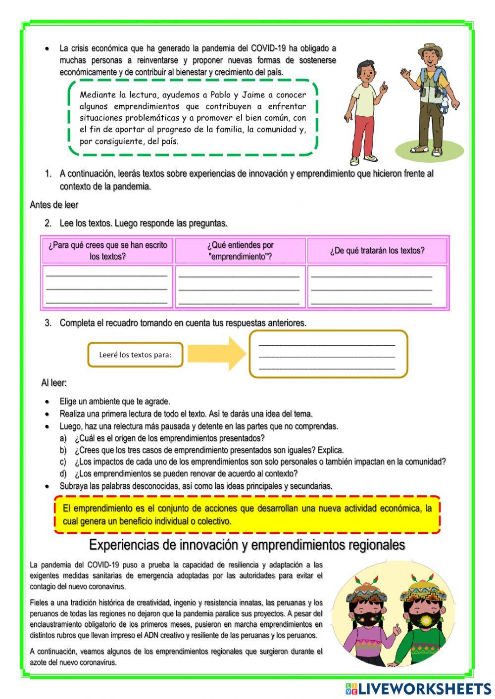 Viaje por la ruta de la innovación y los emprendimientos en las regiones del Perú