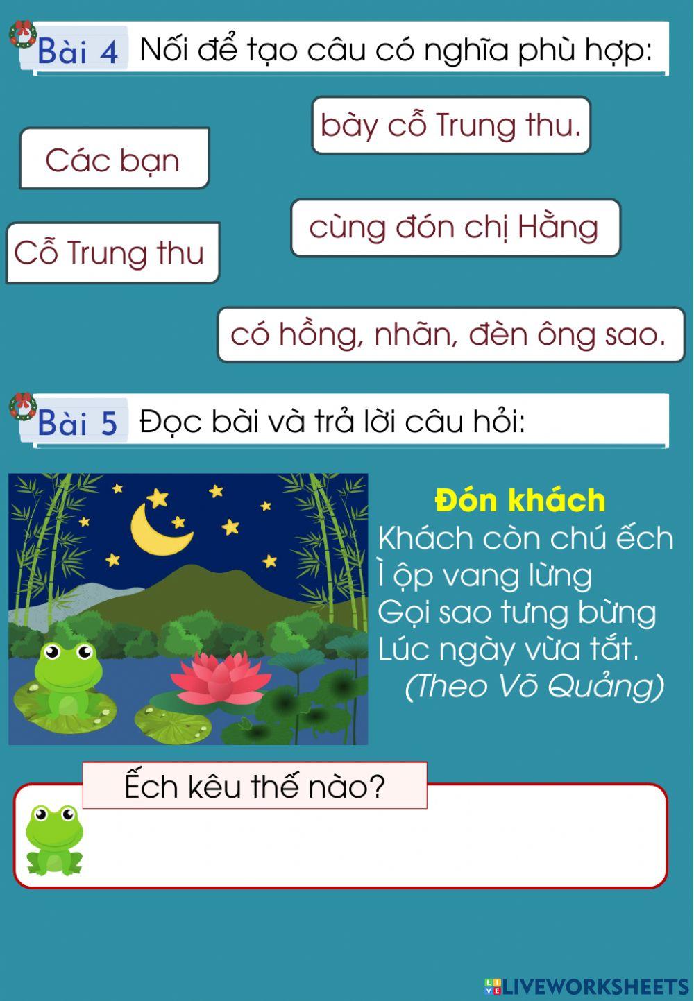Tiếng việt: ôn tập tuần 12