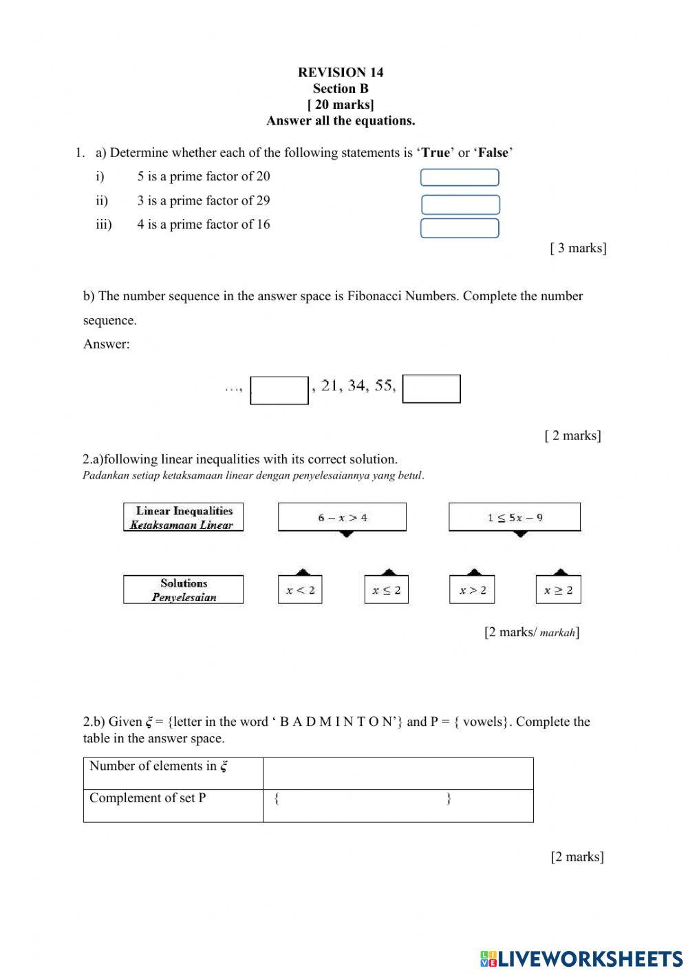 Revision 14 section BC form 2