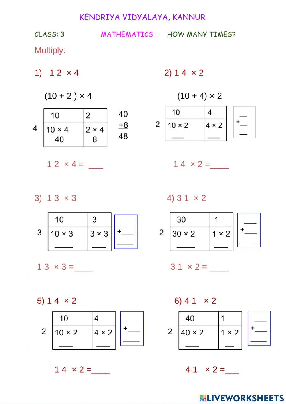 Multiplication