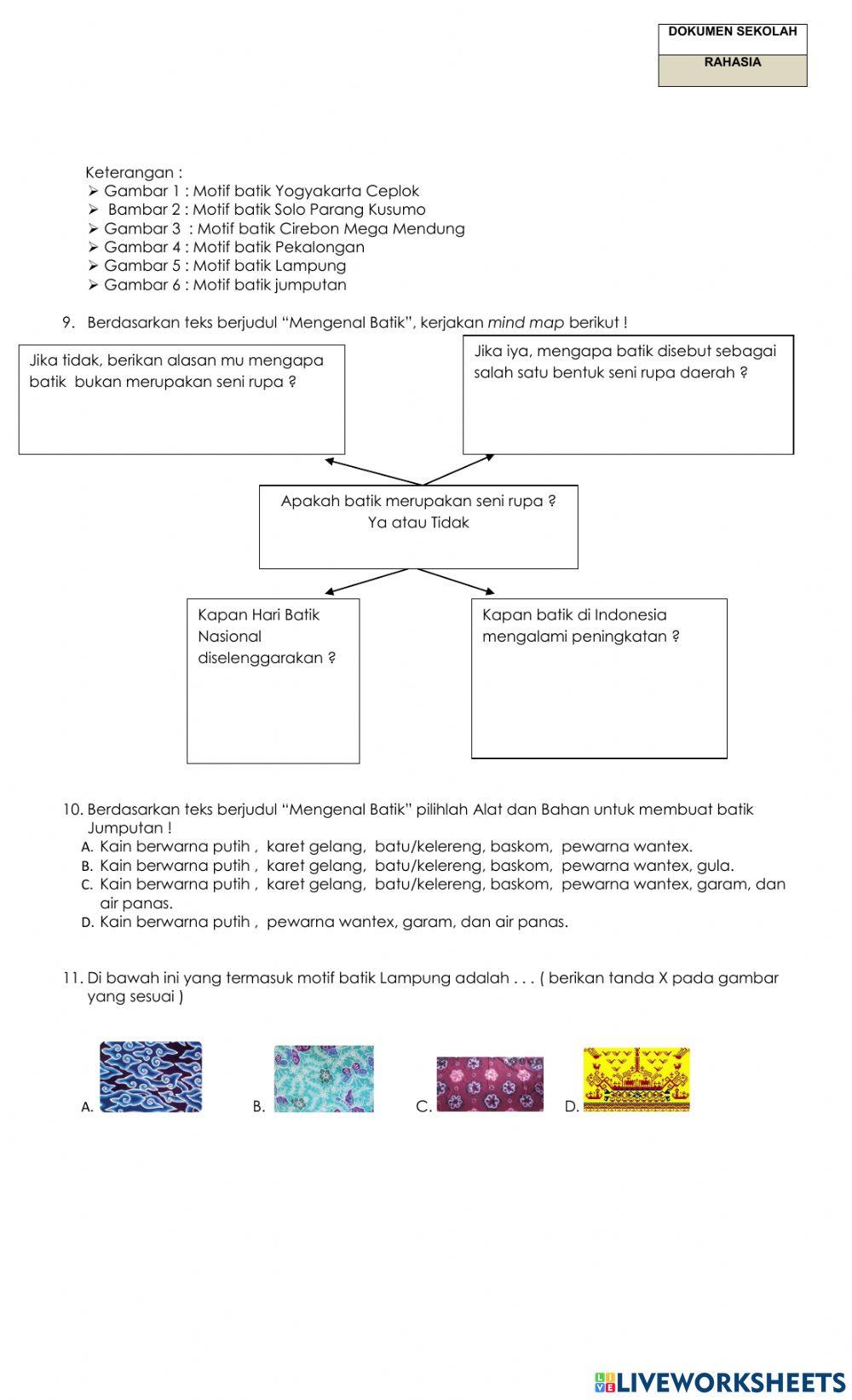 Ulangan semester tema 4