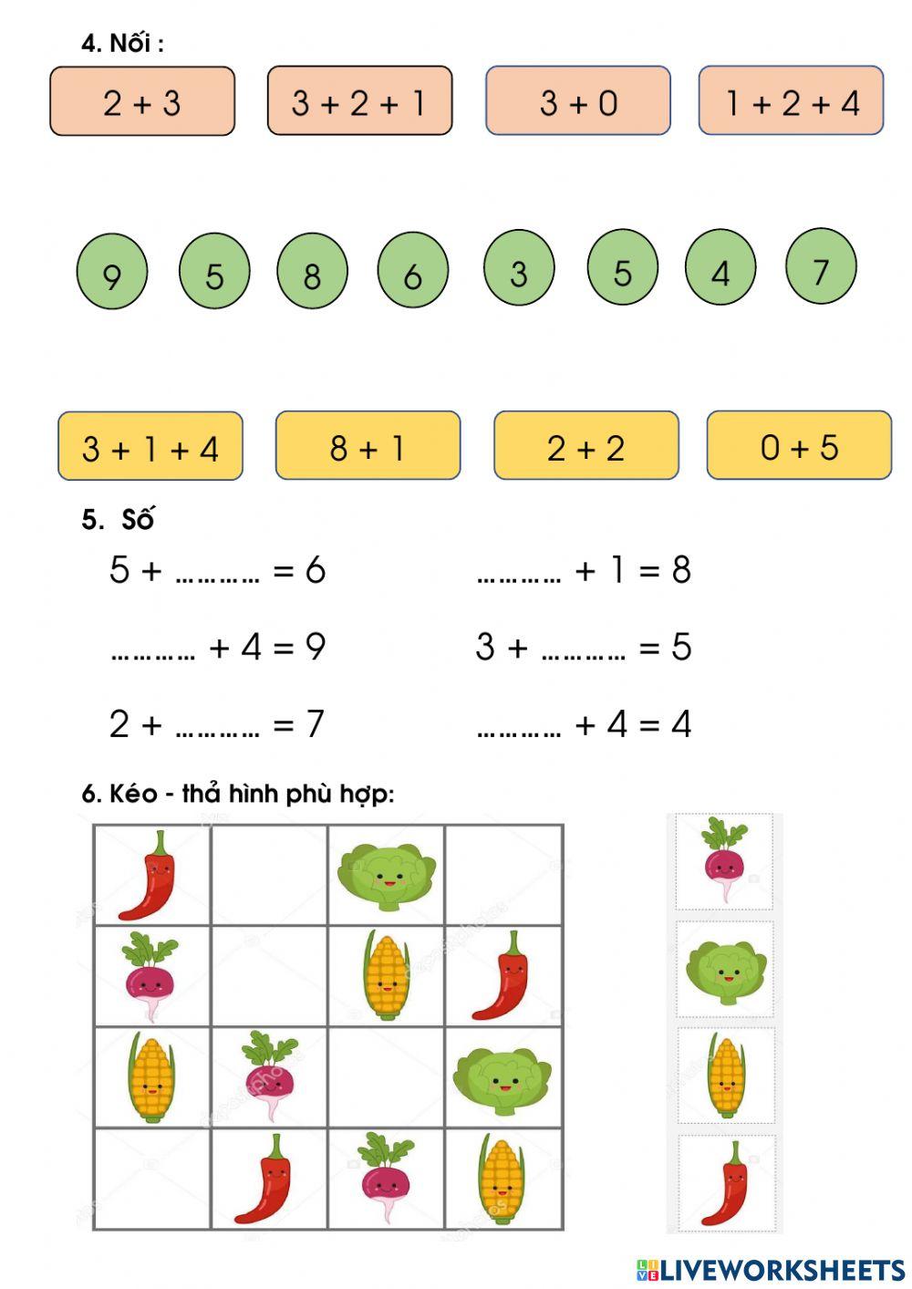 Bài ôn  tập toán tuần 13