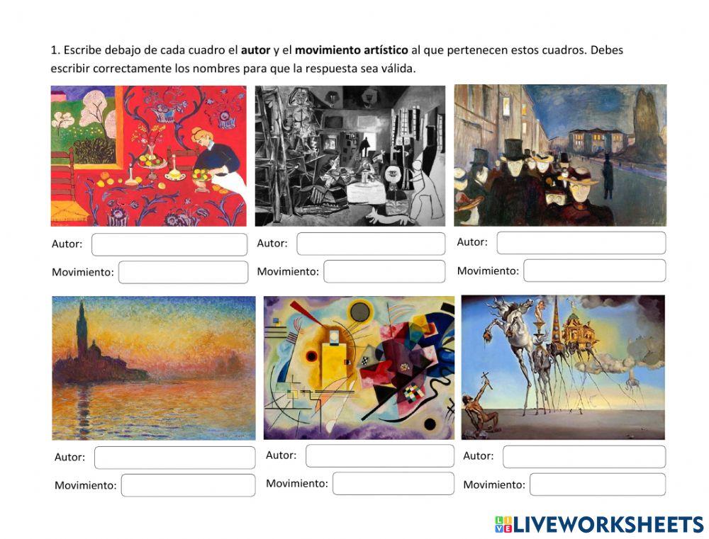 Movimientos artísticos