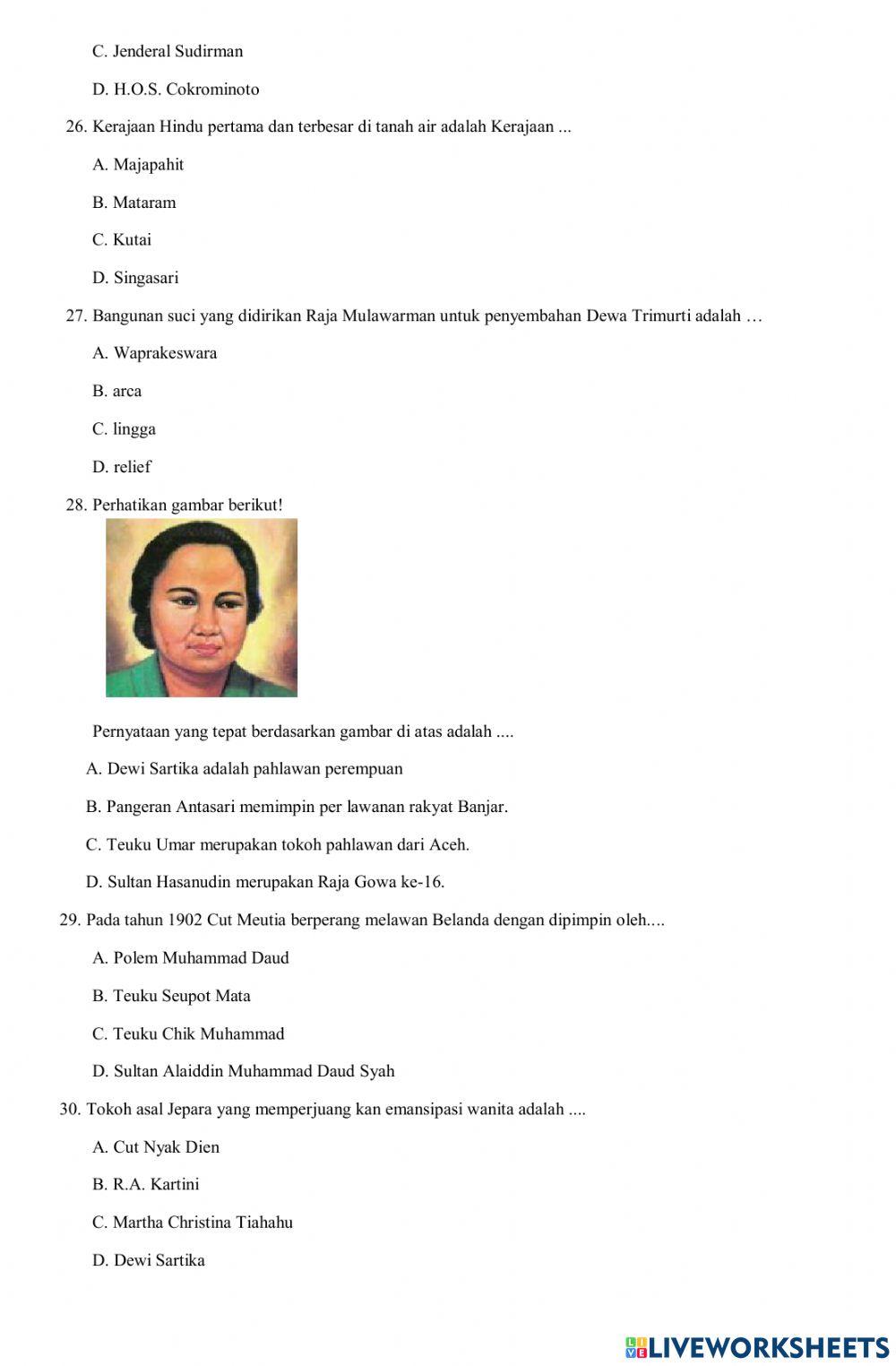 Pas b indo kelas 4 s 1 2021