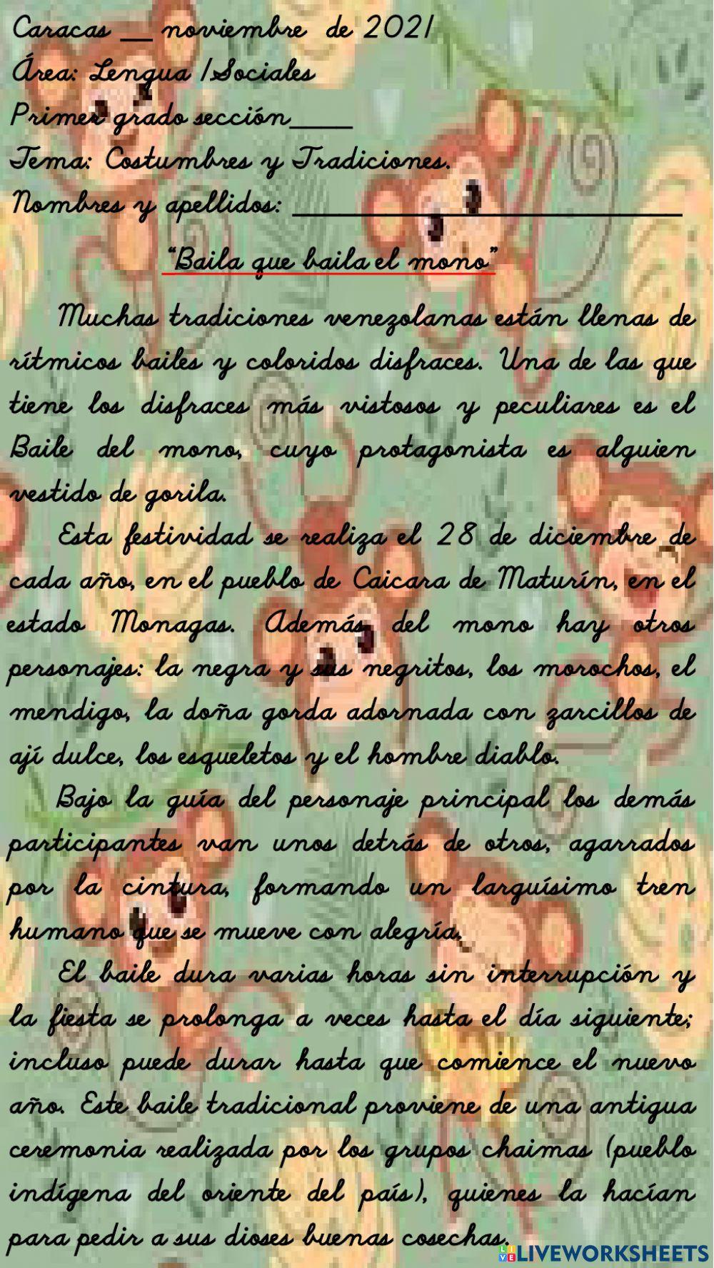 Costumbres y Tradiciones