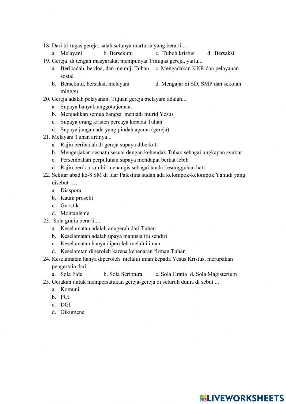 Pas ganjil pak kelas 9