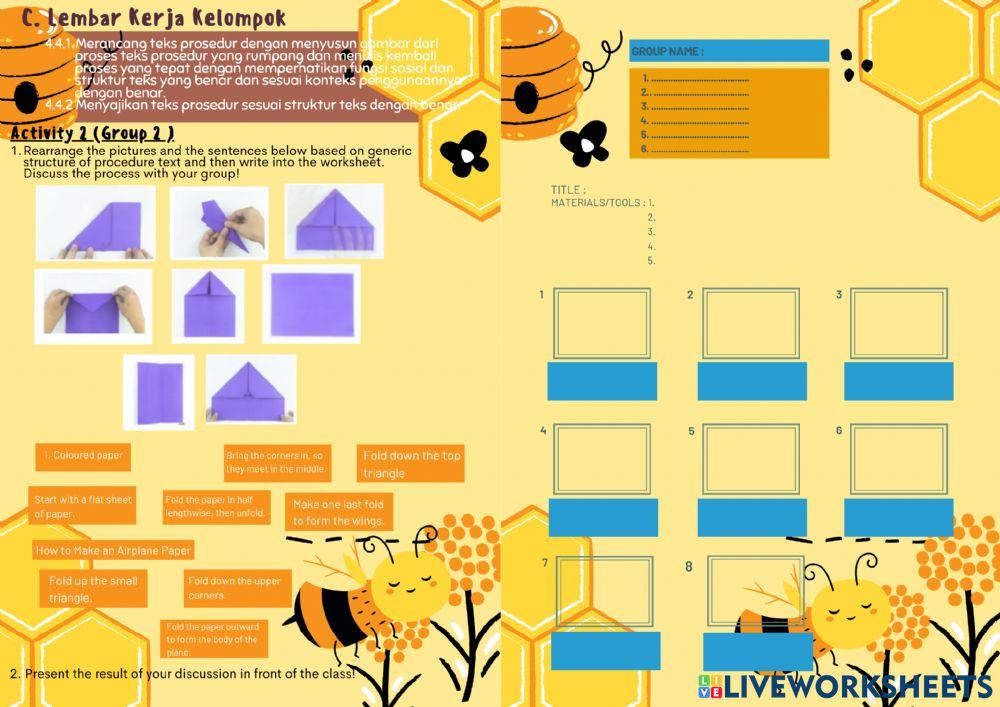 Procedure Text : Manual (Activity 2 - Group 2)