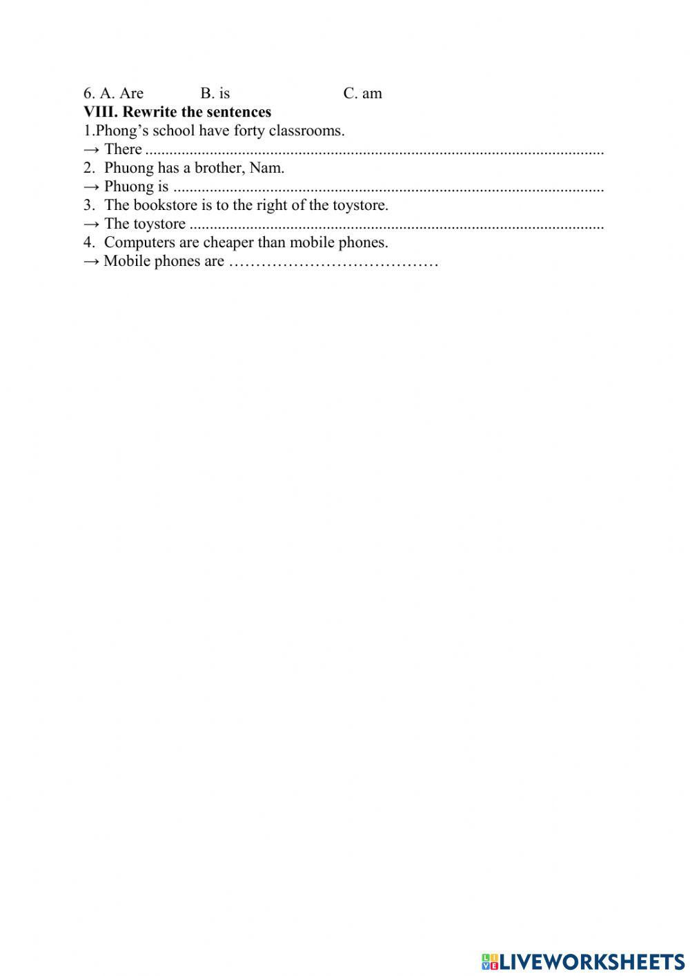 The First End Term Test