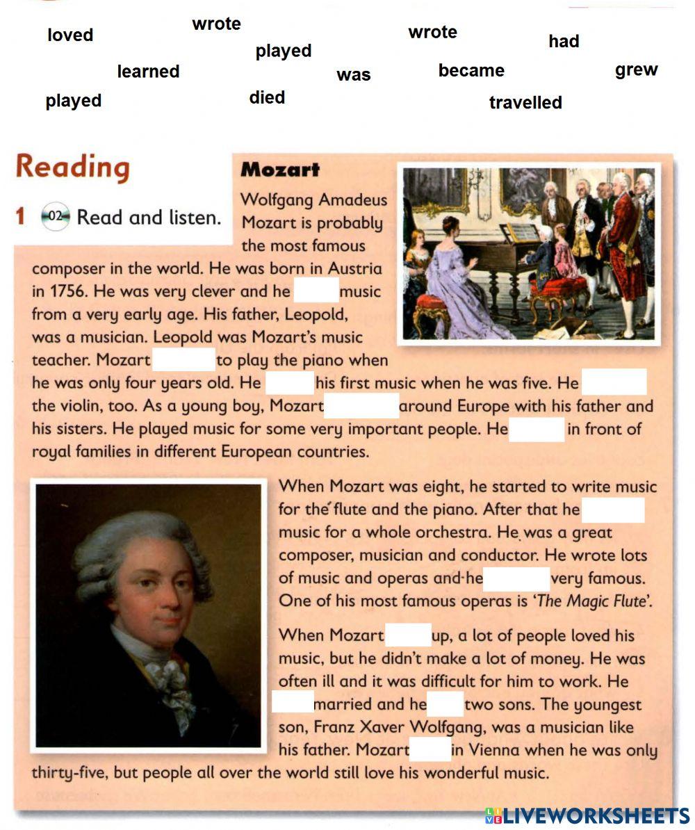 R&W4 - Unit 2 - Fill in the blanks