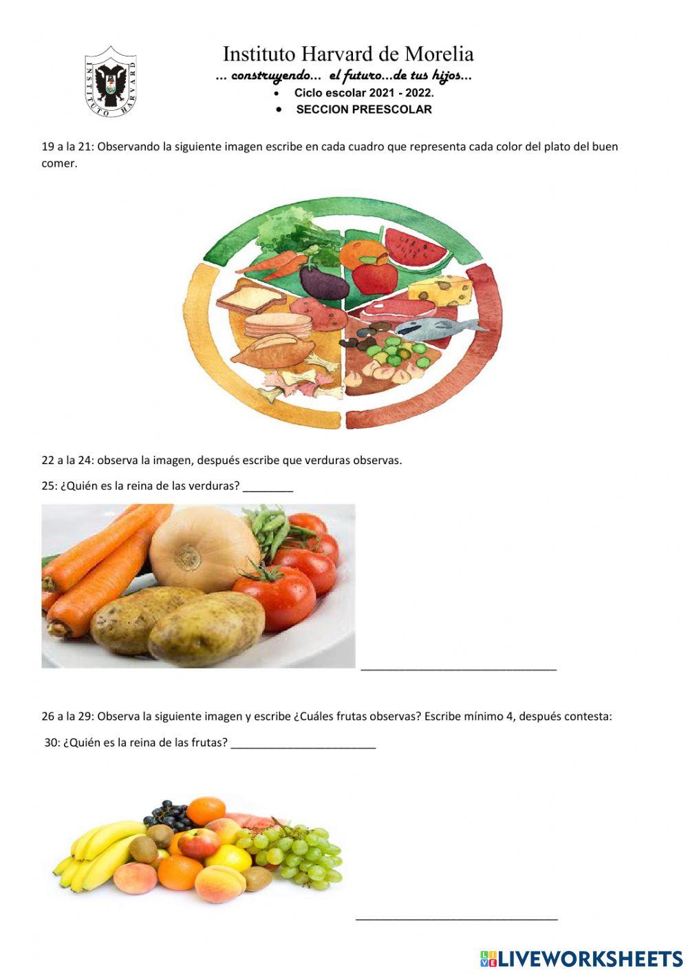 Examen vida saludable
