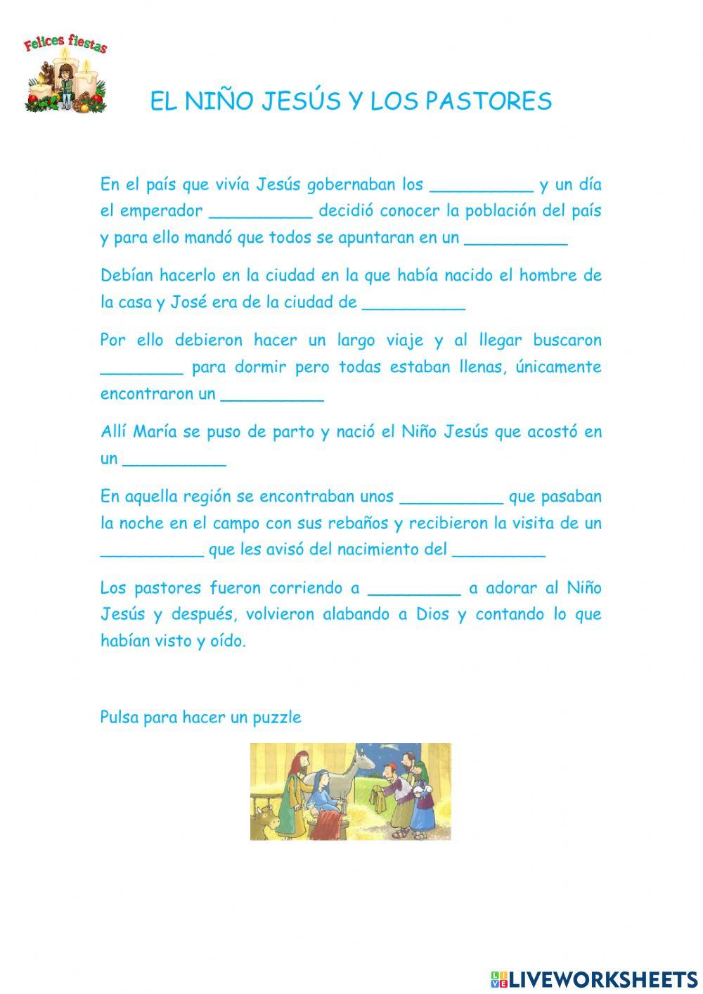 Jesús y los pastores