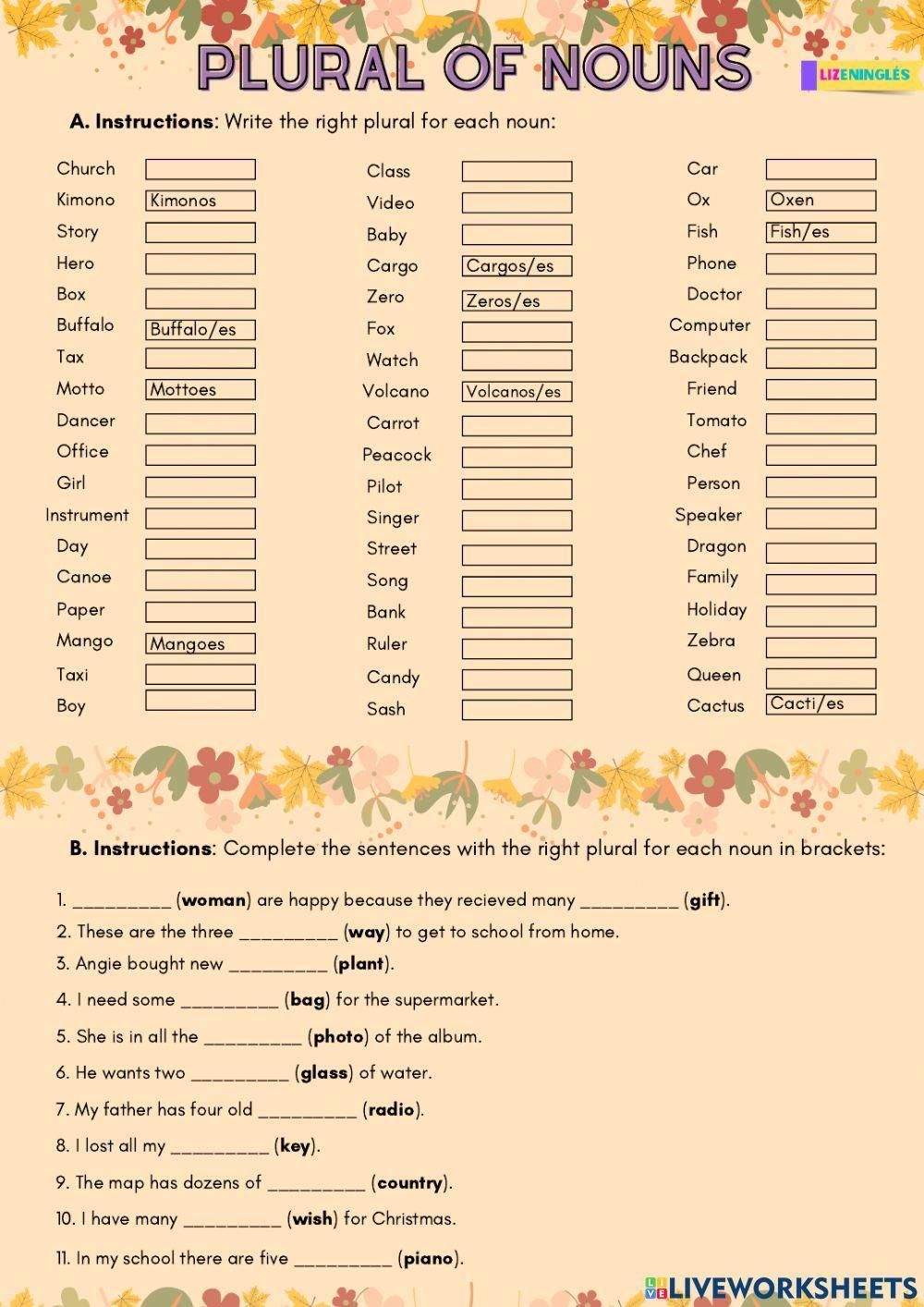 Plural Of Nouns 1693239 Lisette Olivares plural-of-nouns-1693239-lisette-olivares