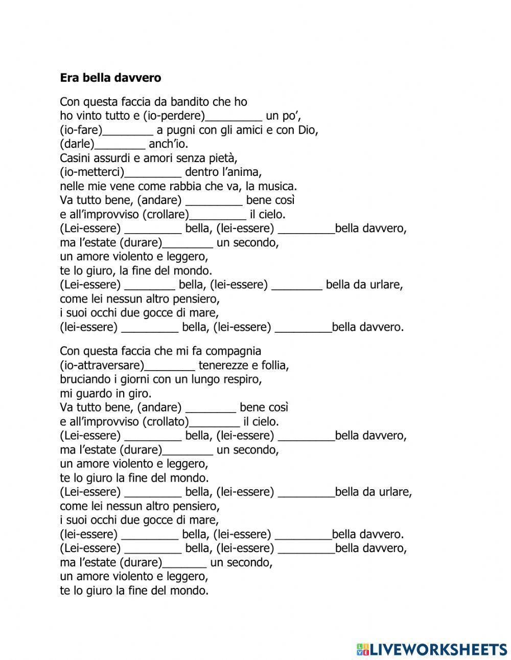 Imperfetto e Passato prossimo