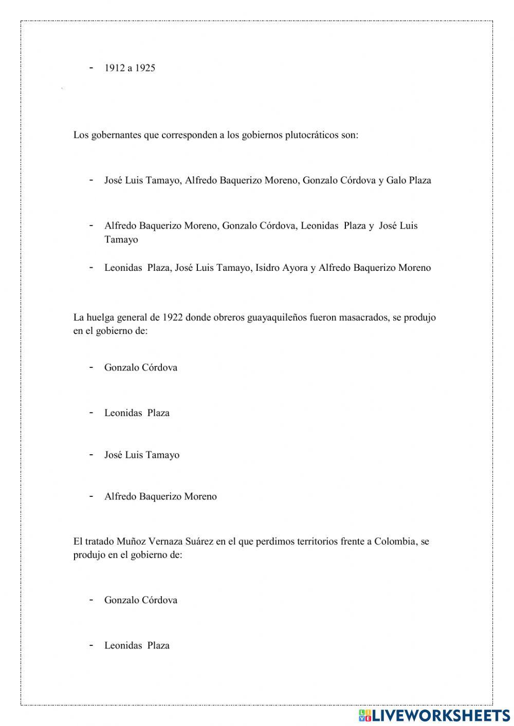 Gobiernos plutocráticos