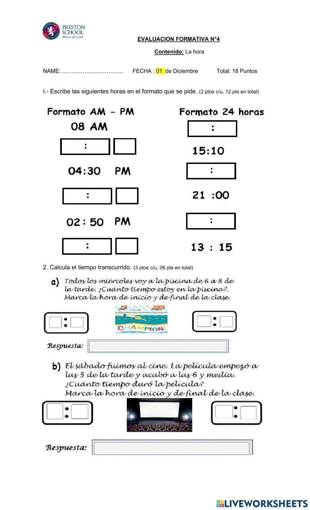 Formativa de Medición Formativa de Medición