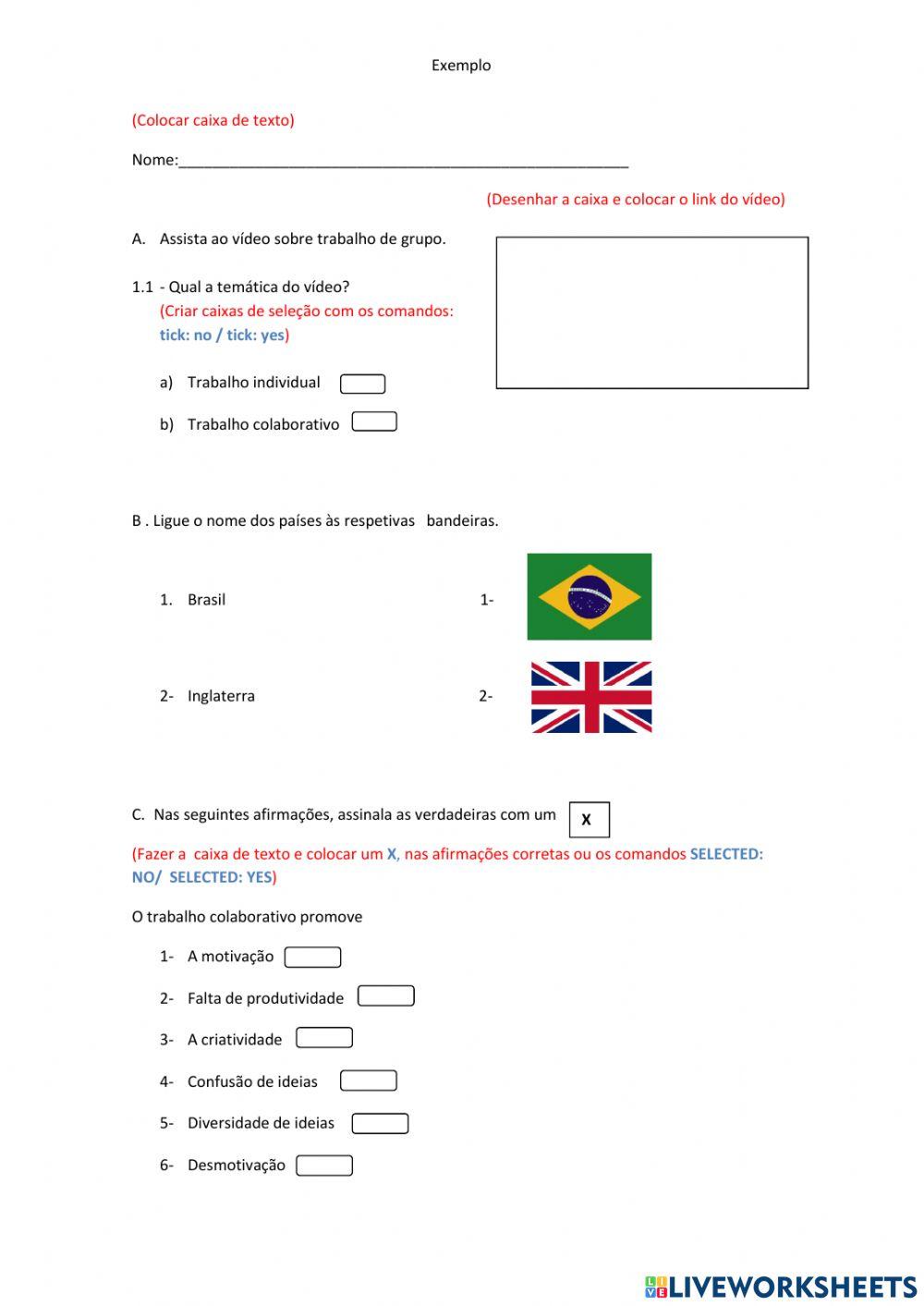 Trabalho colaborativo