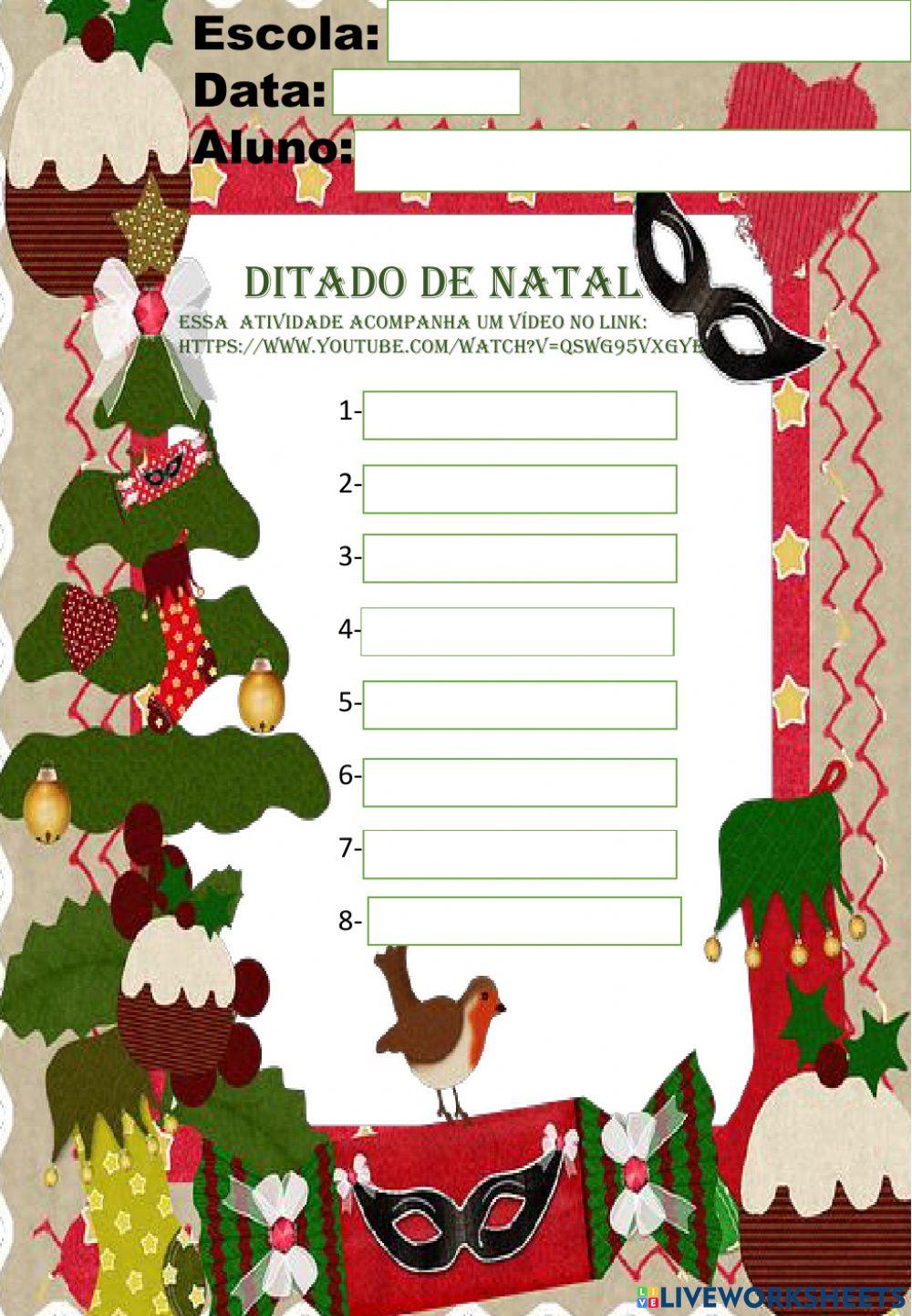 Ditado natal
