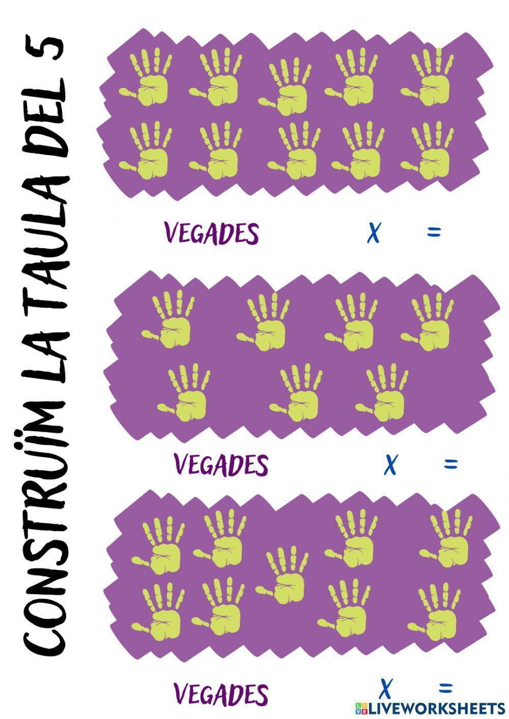 Construïm la Taula del 5