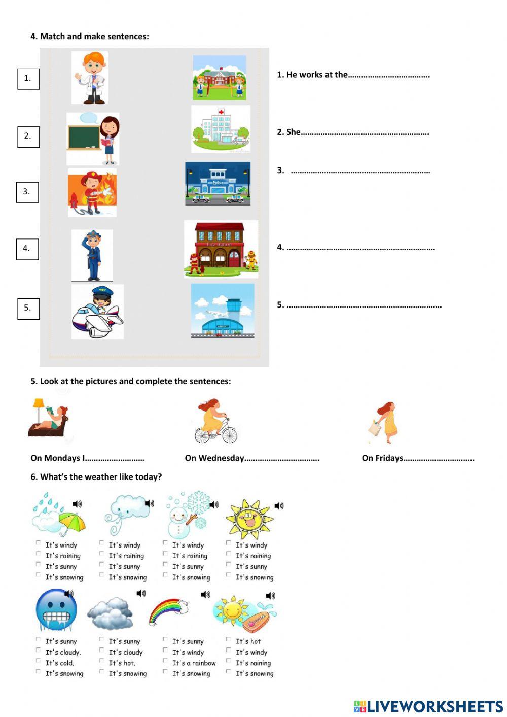 Practice for the exam