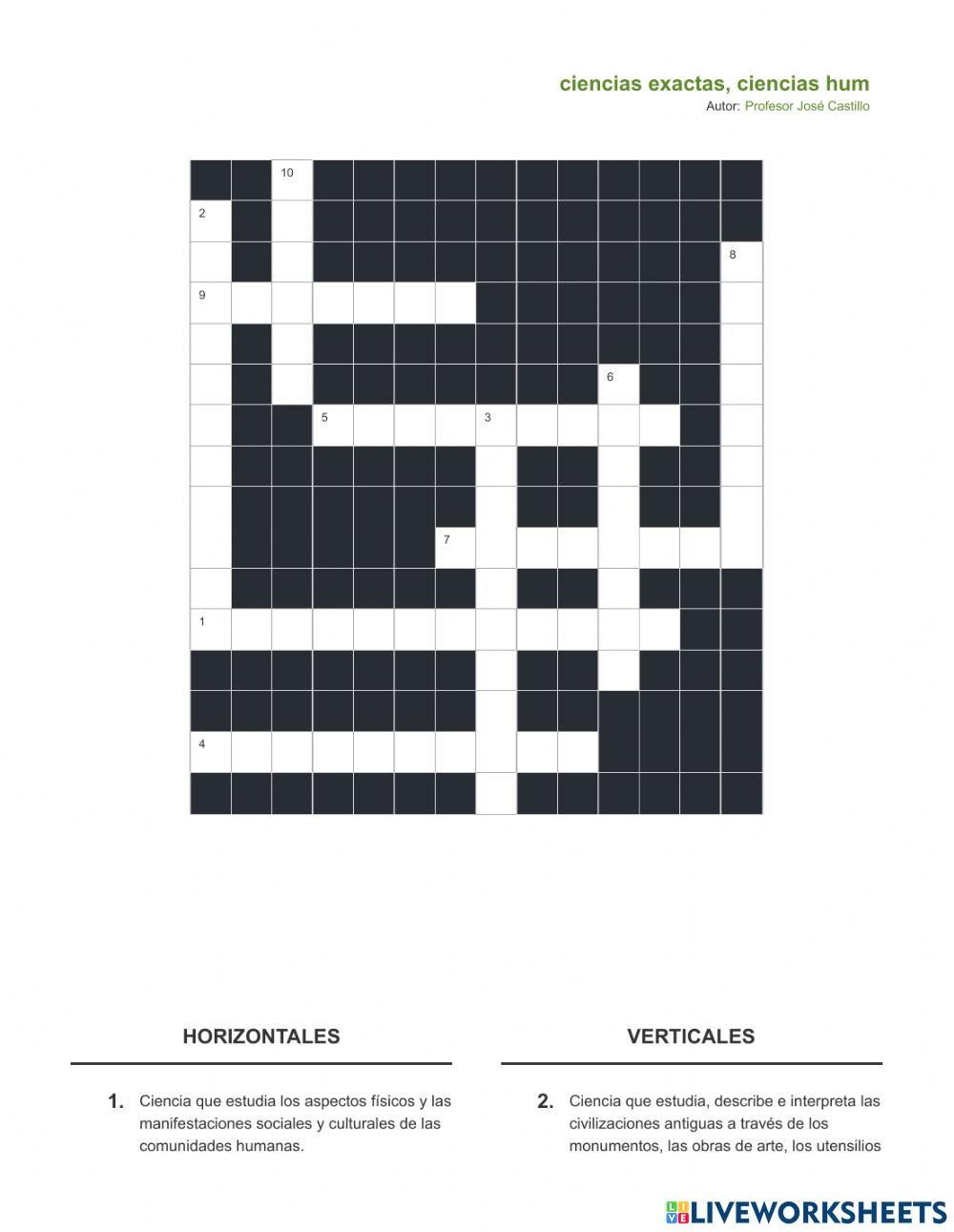 Ciencias exactas, ciencias humanas