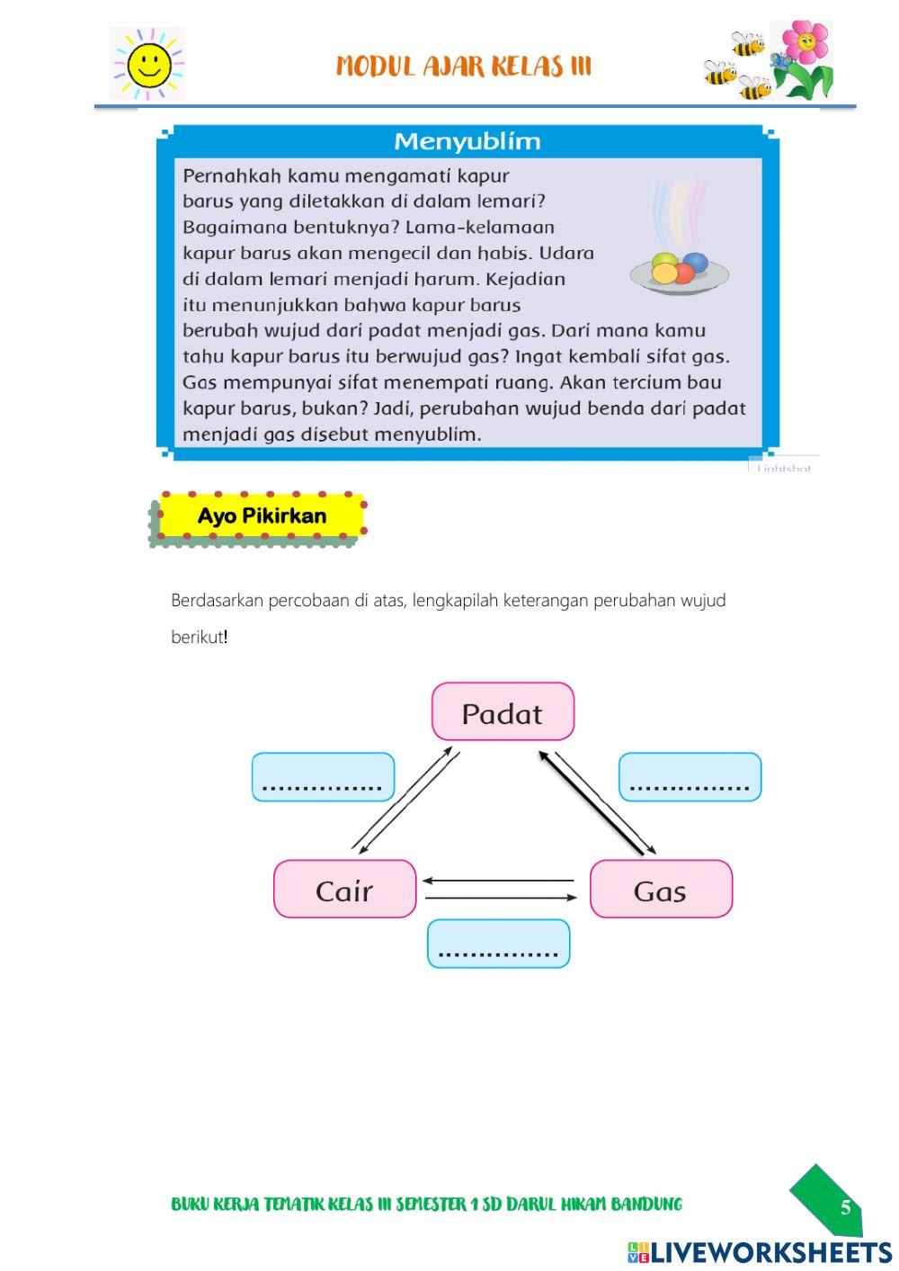 Wujud & Perubahan Benda