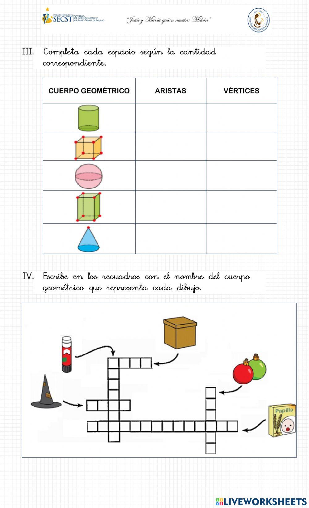Control geometría, medición y multiplicación