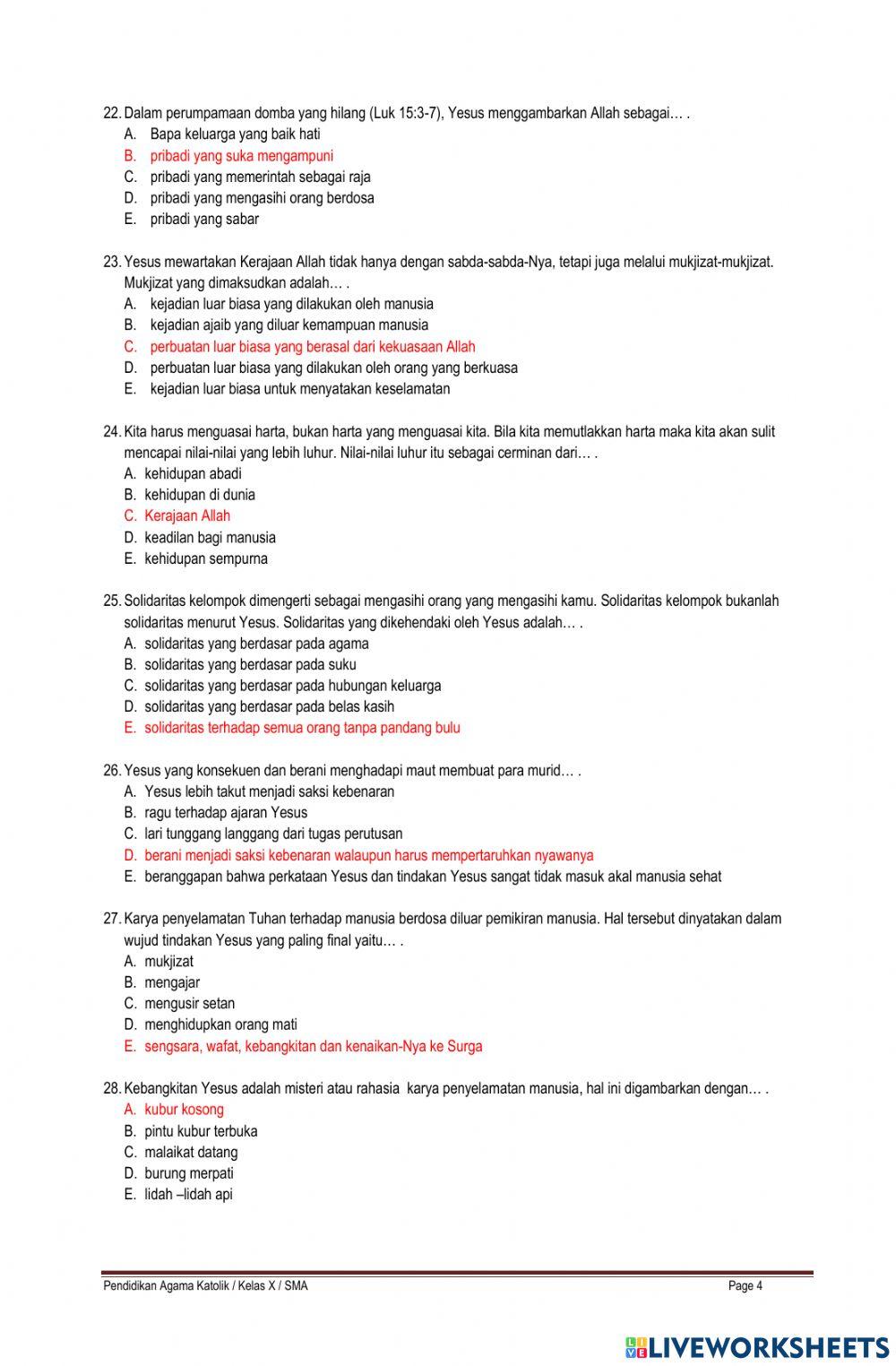 Pendidikan Agama Katolik