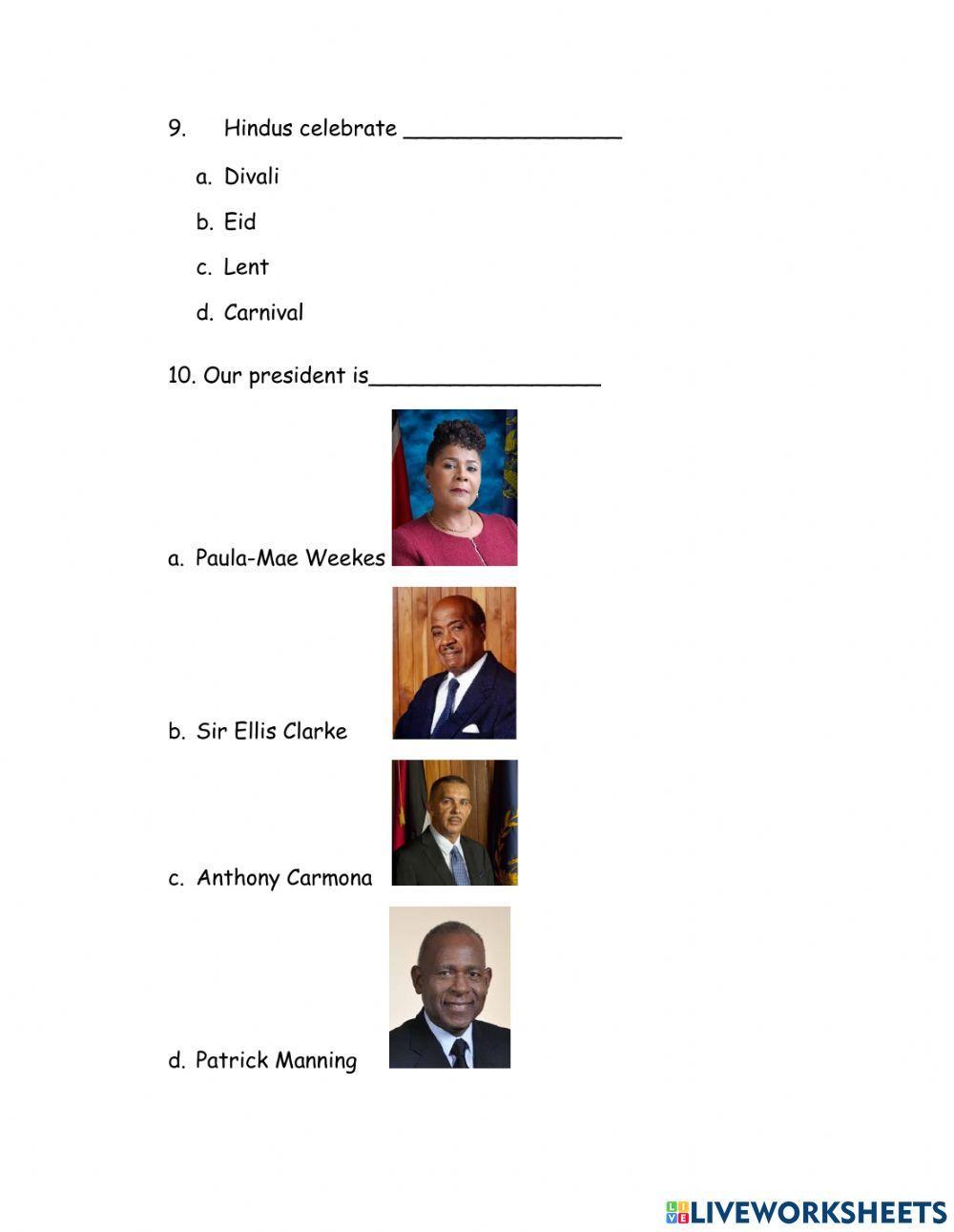 SOcial StudIES Standard 1 - Term 1