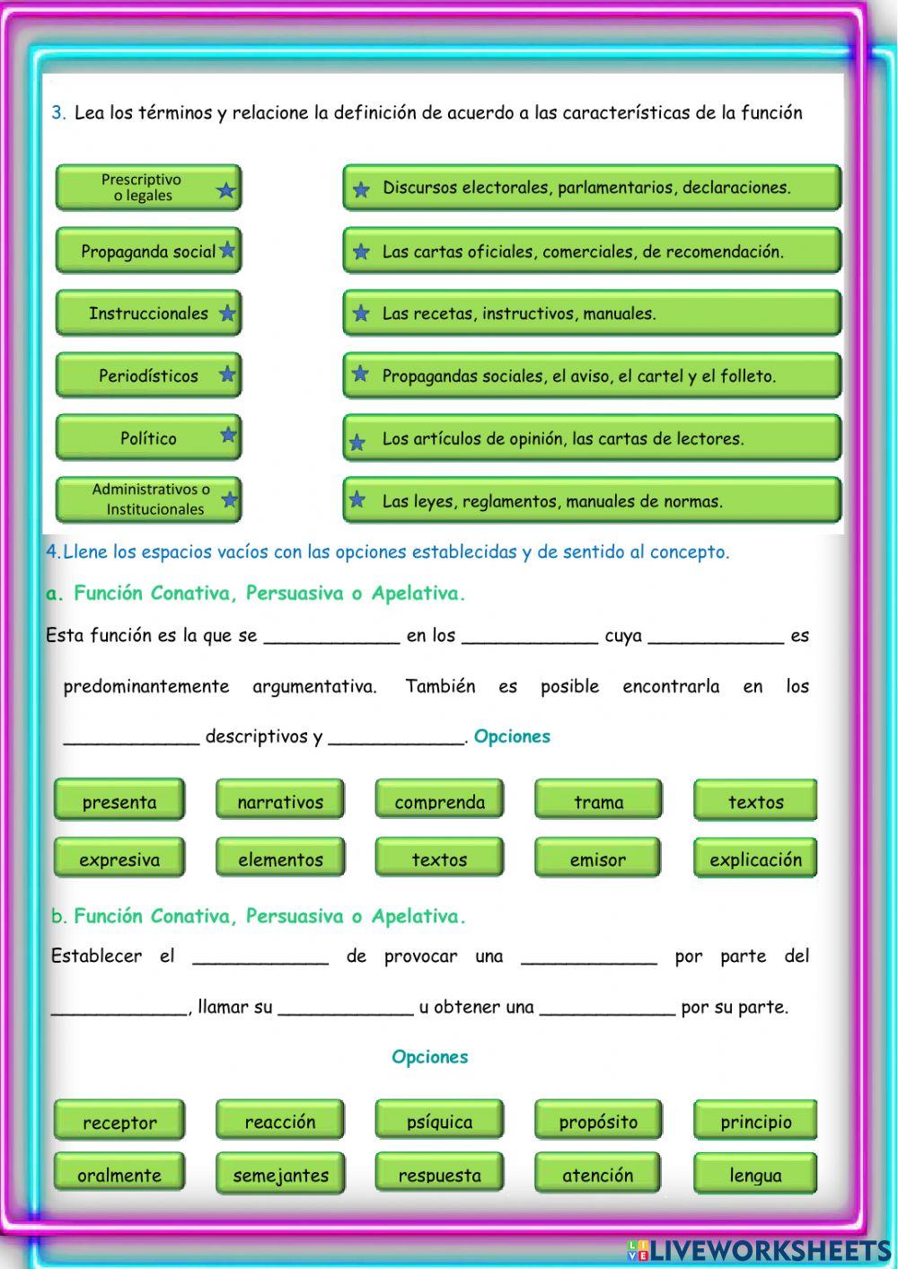 Función Conativa, Persuasiva o Apelativa.