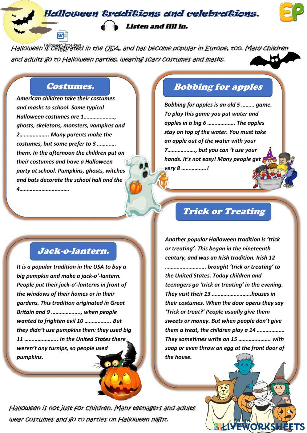 Halloween Traditions and Celebrations