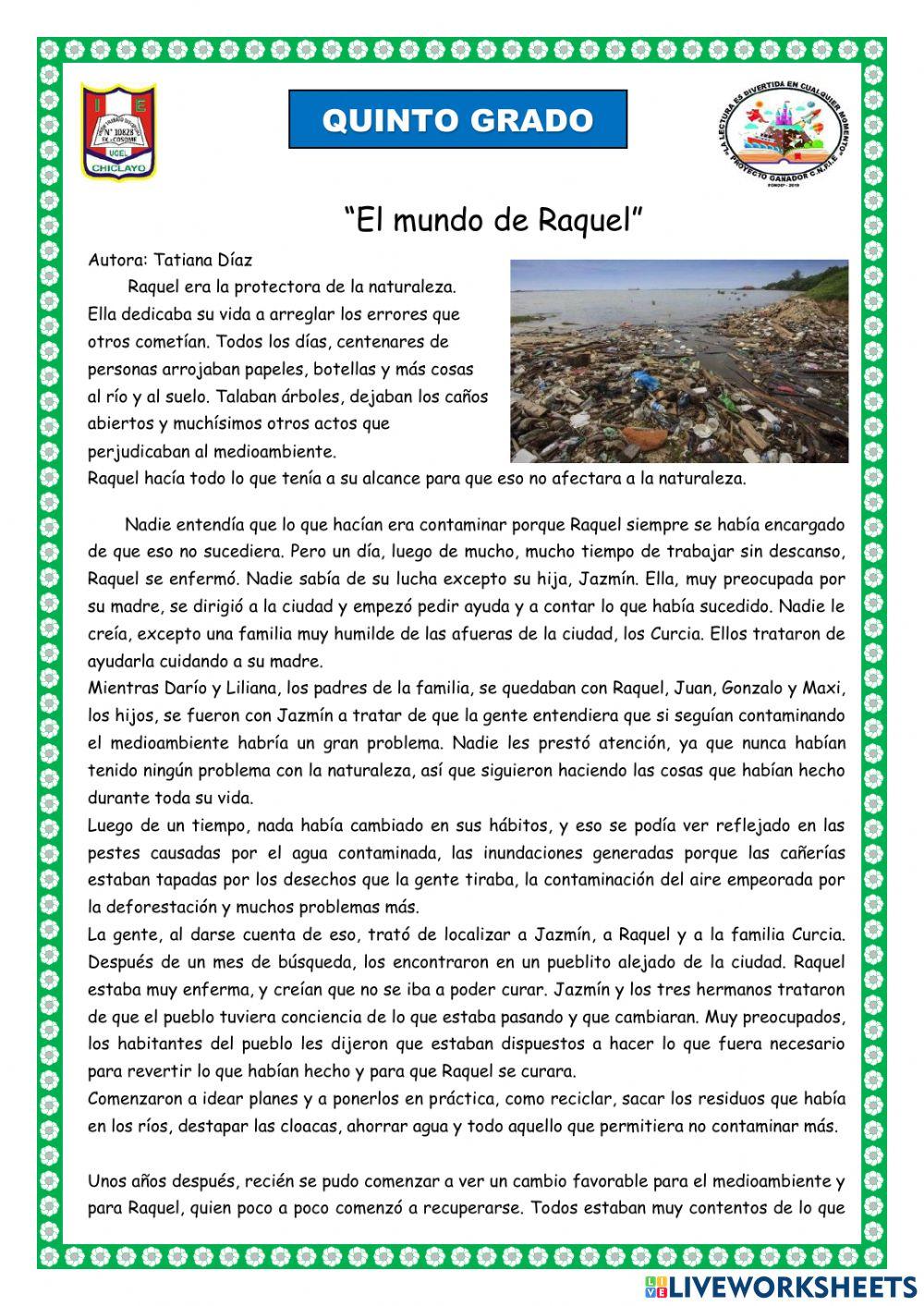 “El mundo de Raquel”