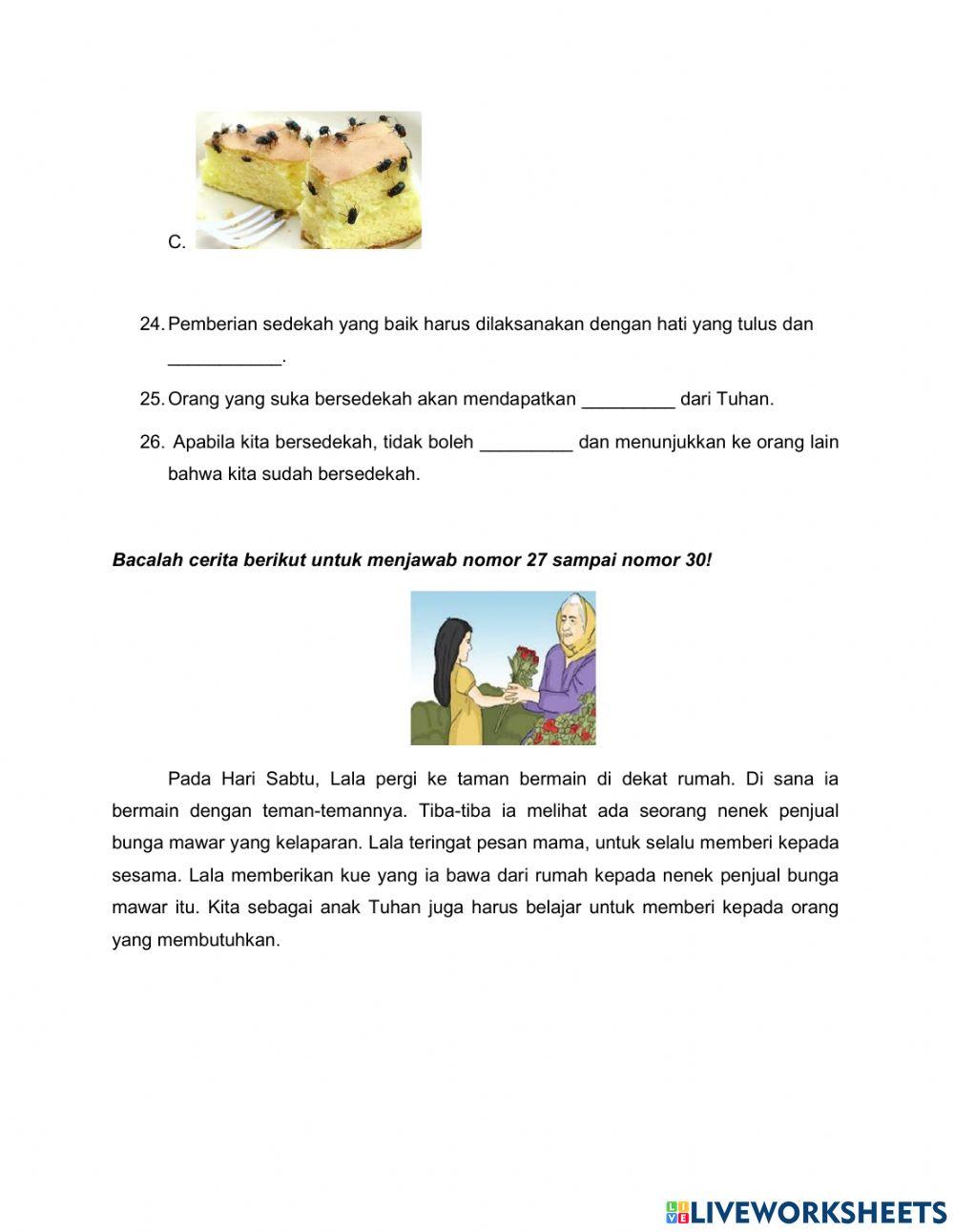 Latihan Ulangan Agama 1
