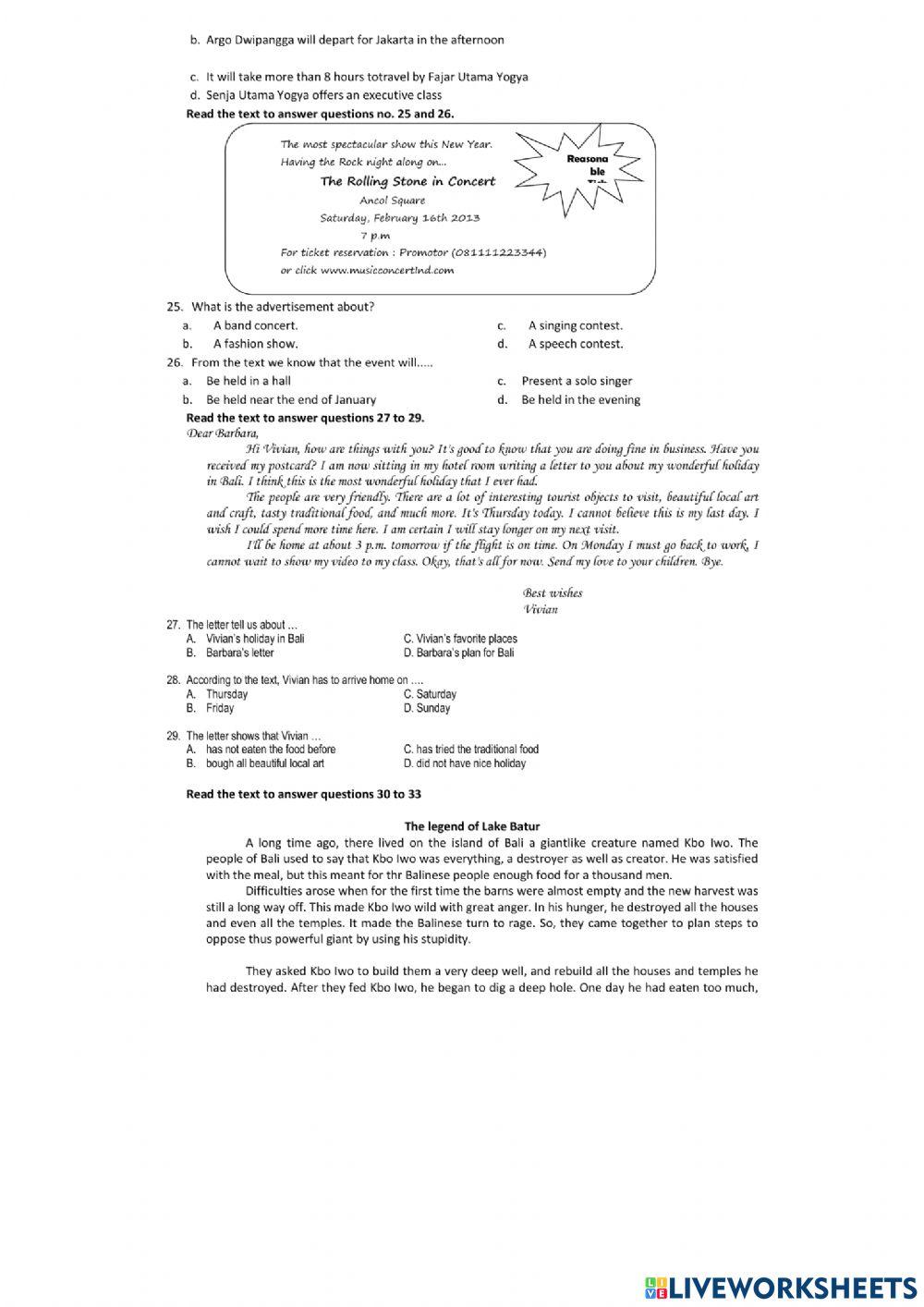 Trial Free Interactive Worksheets 1599165