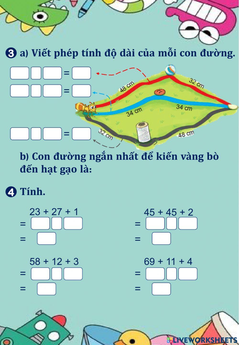 Toán - Luyện tập trang 78,79