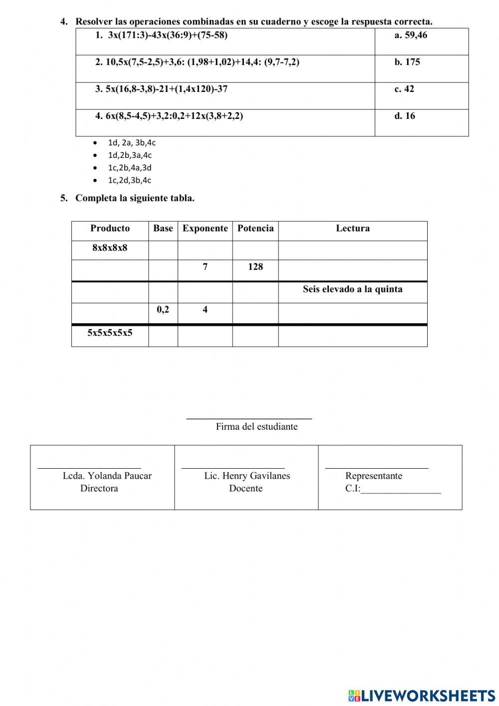Evaluación Primer Parcial