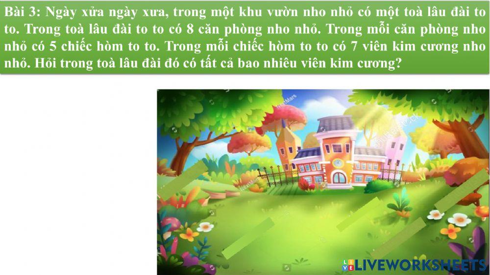 9.5 Tính chất kết hợp của phép nhân