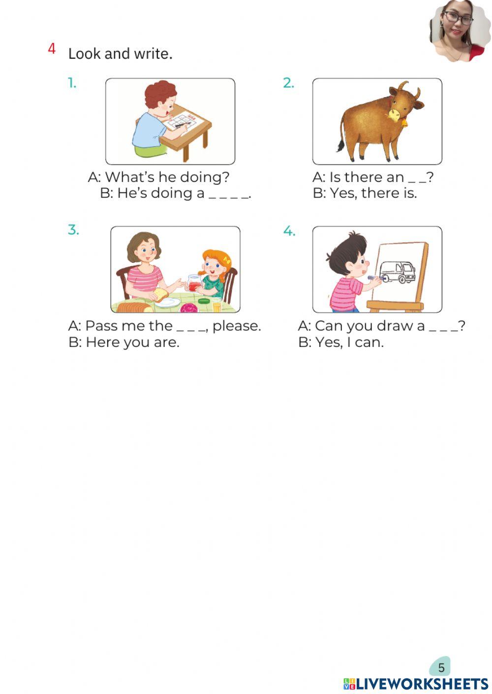 Grade 2- đề thi hk 1