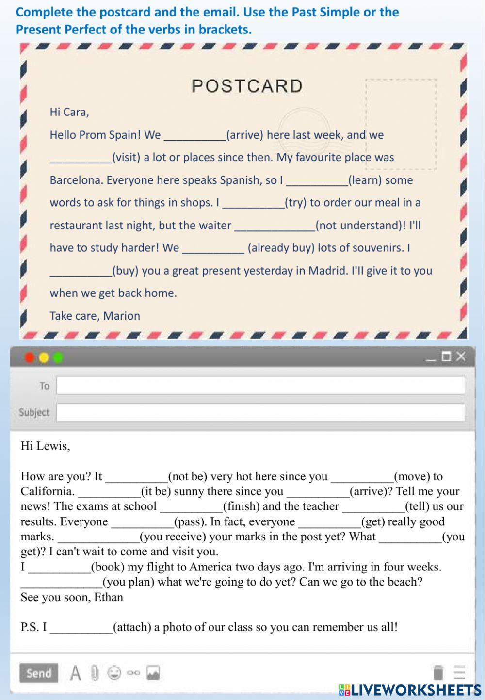 Present Perfect and Past Simple