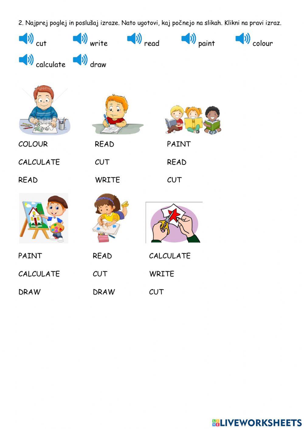 Classroom activities