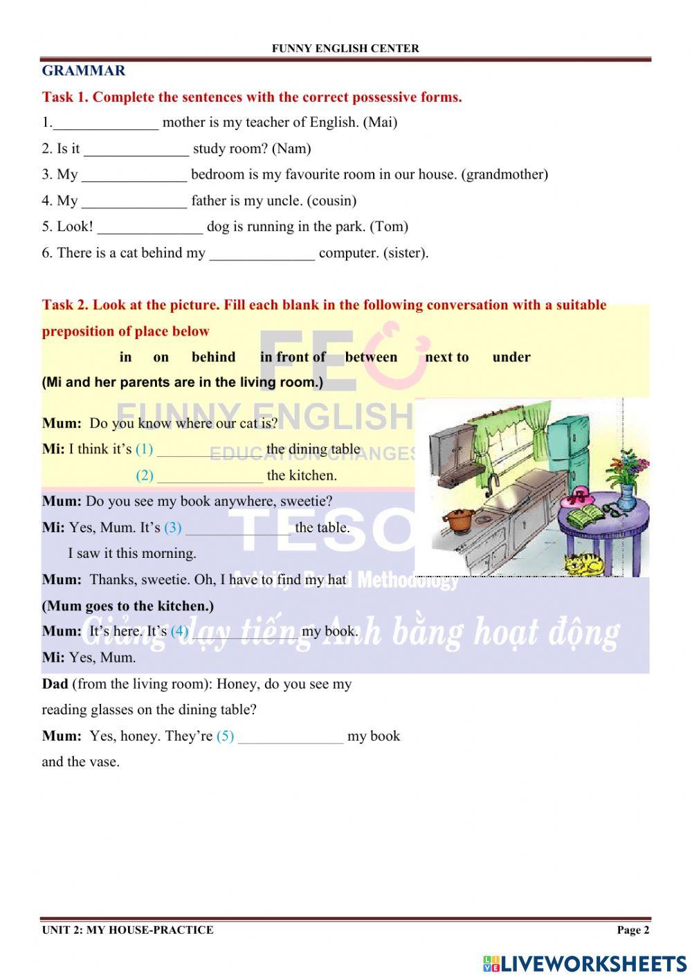 E.6-unit 2-my house-practice