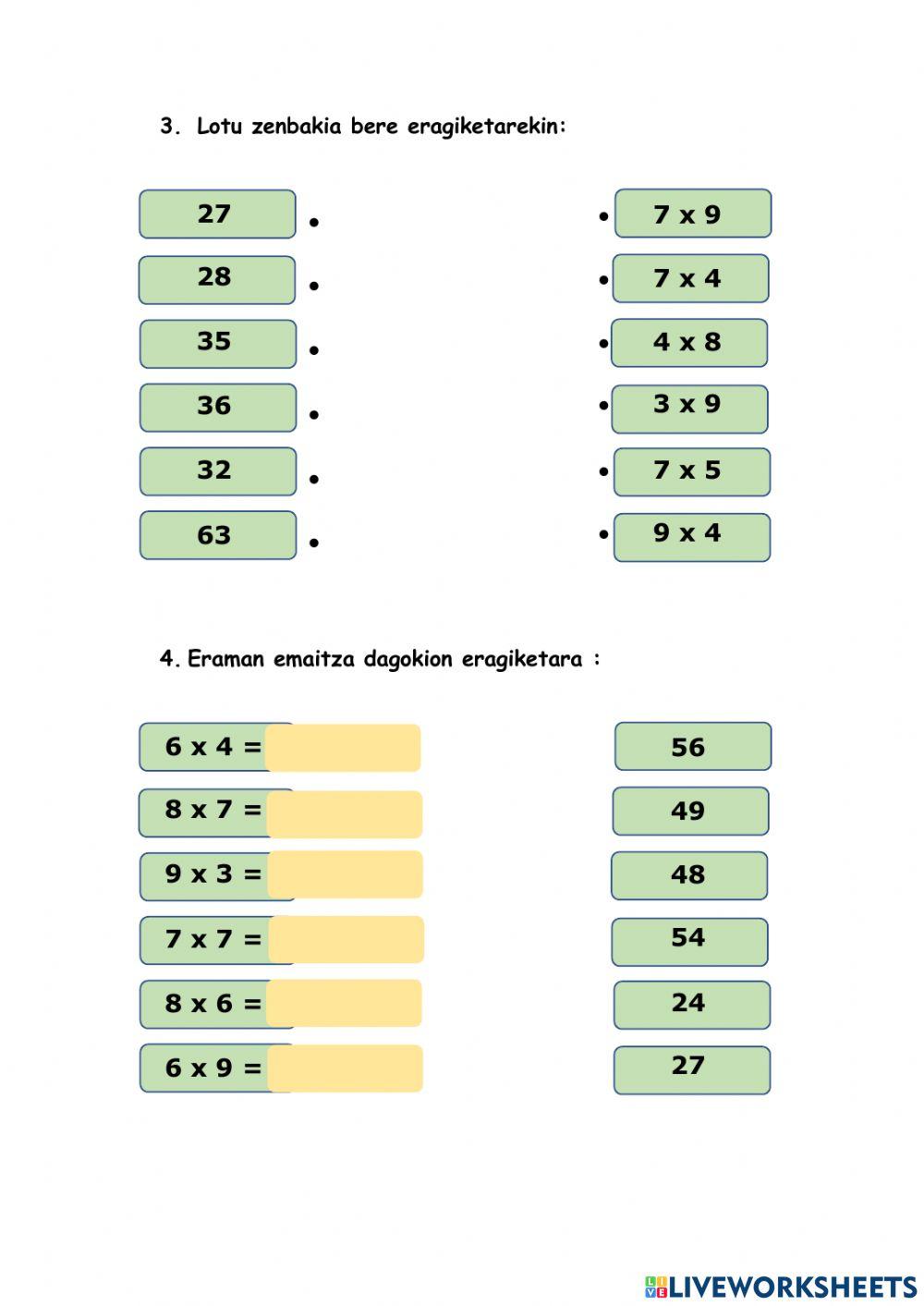 Biderketa taulak birpasatu