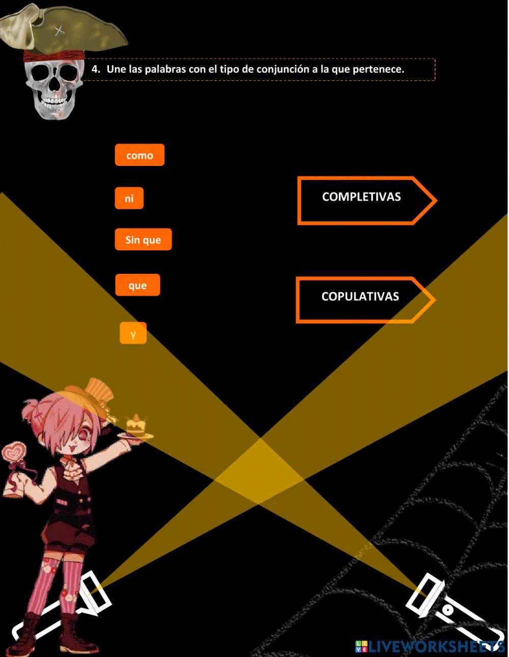 Conjunciones halloween